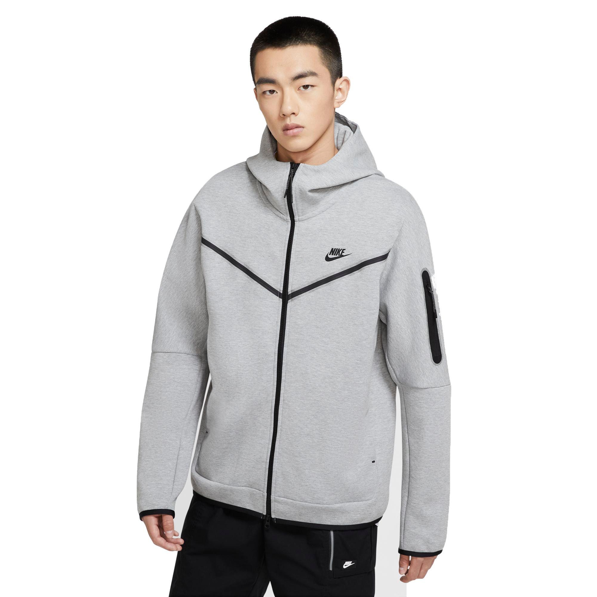 white nike check logo